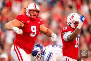Nebraska Cornhuskers defensive lineman Ty Robinson