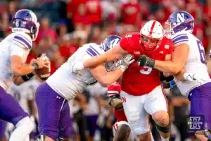 Nebraska Cornhuskers defensive lineman Ty Robinson