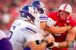 Nebraska Cornhuskers defensive lineman Nash Hutmacher