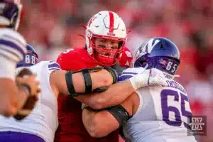 Nebraska Cornhuskers defensive lineman Ty Robinson
