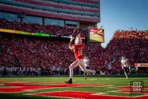Nebraska Cornhuskers wide receiver Malachi Coleman