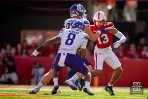 Nebraska Cornhuskers defensive back Malcolm Hartzog
