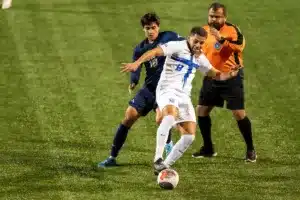 Creighton midfielder Omar Ramadan