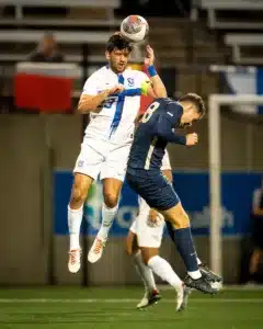 Creighton midfielder Mark O'Neill