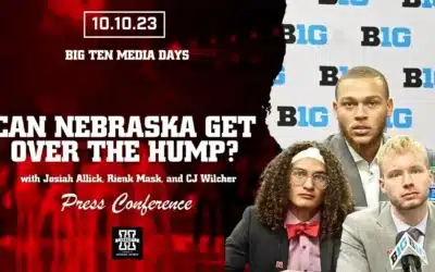 This Team Can Ball | Josiah Allick, Rienk Mask and CJ Wilcher take the podium at Big Ten Media Days