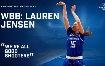 Creighton Women’s Basketball Has Some BIg Time Shooters | Lauren Jensen | Creighton Media Day