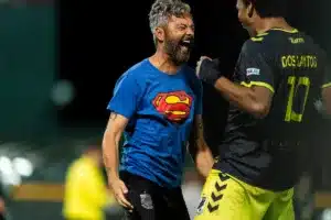 During a match between Omaha United and PSOC Charlotte 10/04/23. Photo by Eric Francis