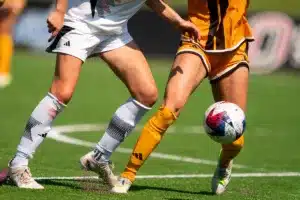 During a game between against Wyoming Sunday in Omaha, Nebraska August 27, 2023.  Photo by Eric Francis