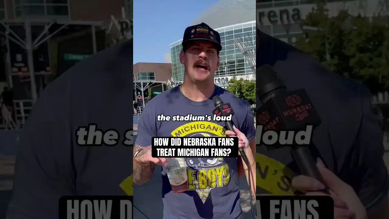 Does Nebraska football Have The Best Fans In The Country? | #HuskerFootball #MichiganFootball