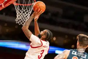Nebraska Cornhuskers guard Brice Williams