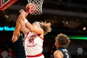 Nebraska Cornhuskers forward Josiah Allick