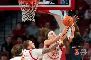Nebraska Cornhuskers forward Josiah Allick