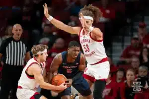 Nebraska Cornhuskers guard Sam Hoiberg