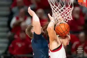 Nebraska Cornhuskers forward Josiah Allick