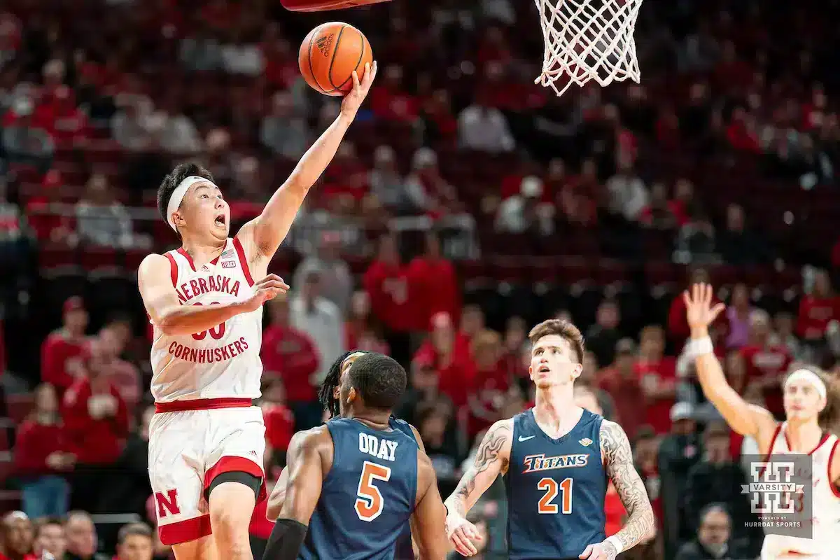 Nebraska Cornhuskers guard Keisei Tominaga 