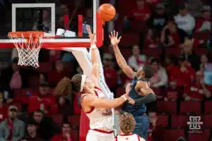 Nebraska Cornhuskers forward Josiah Allick