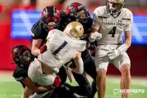 Westside Higih School during a Class A State Championship[ game between Elkhorn South High School and Omaha Westside High School in Lincoln, NE on Tuesday November 21st, 2023. Westside defeated Elkhorn South 56-0. Photo by Eric Francis