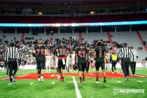 Westside Higih School during a Class A State Championship[ game between Elkhorn South High School and Omaha Westside High School in Lincoln, NE on Tuesday November 21st, 2023. Westside defeated Elkhorn South 56-0. Photo by Eric Francis