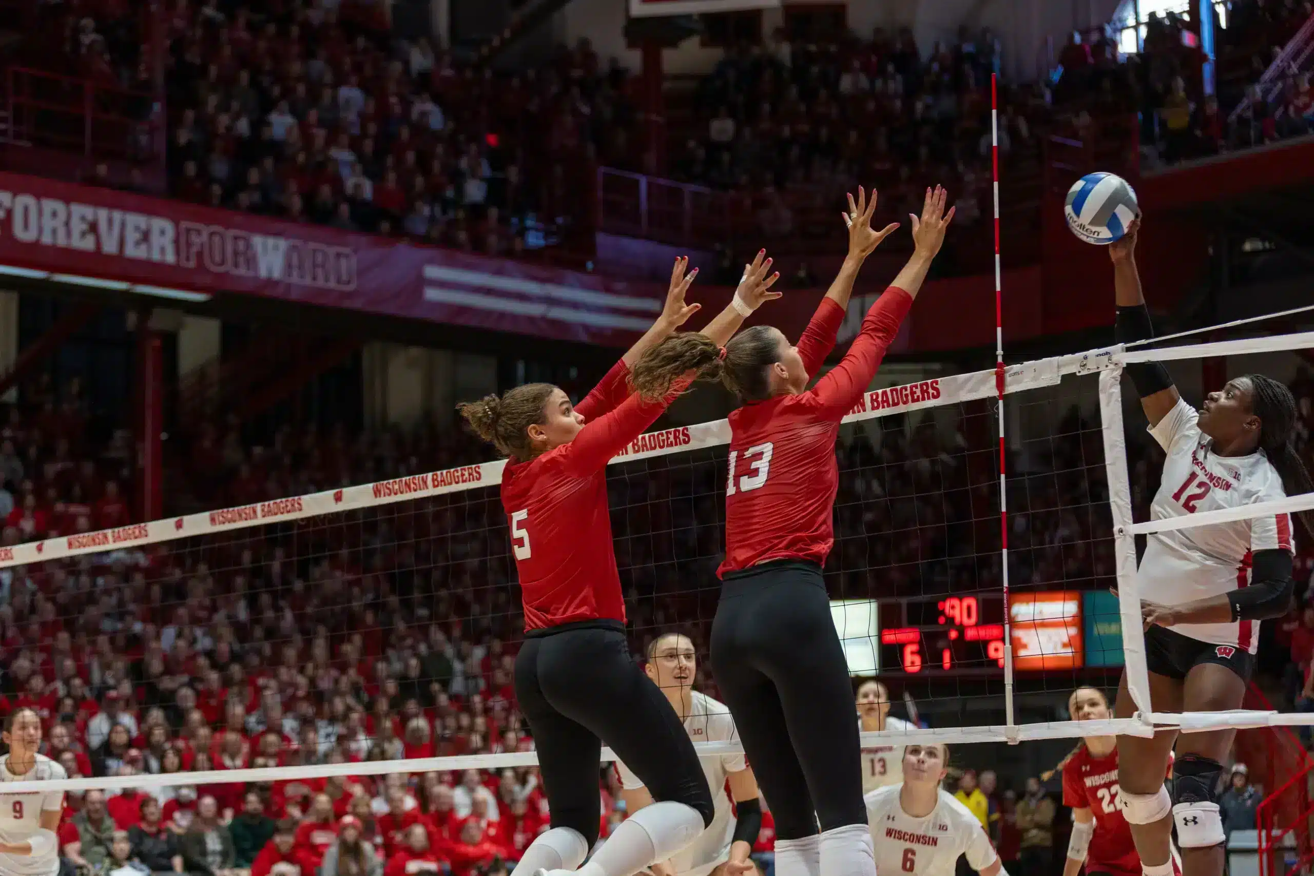 No. 1 Nebraska Suffers First Loss at No. 5 Wisconsin