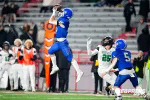 … during the Class B NSAA Football Championship on Monday, November 20, 2023, in Lincoln, Nebraska. Photo by John S. Peterson.