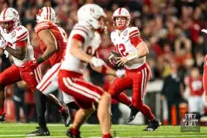 Nebraska Cornhuskers quarterback Chubba Purdy