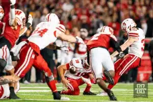 Nebraska Cornhuskers place kicker Tristan Alvano