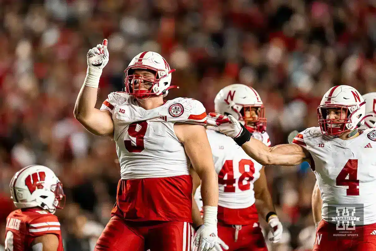 Nebraska Cornhuskers defensive lineman Ty Robinson 