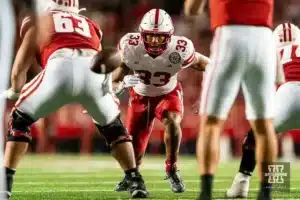 Nebraska Cornhuskers linebacker Javin Wright