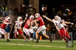 Nebraska Cornhuskers linebacker Nick Henrich