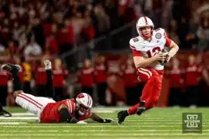 Nebraska Cornhuskers quarterback Chubba Purdy