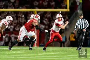 Nebraska Cornhuskers quarterback Chubba Purdy