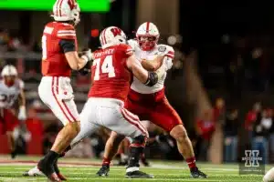 Nebraska Cornhuskers defensive lineman Ty Robinson