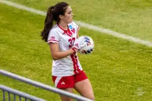 ...during a game between Nebraska soccer and UC Irvine, Sunday, November 19th, 2023 in Lincoln, Nebraska. Photo by Nolan Erspamer