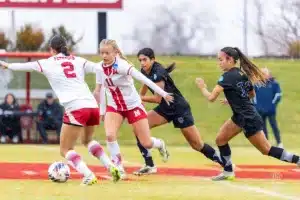 ...during a game between Nebraska soccer and UC Irvine, Sunday, November 19th, 2023 in Lincoln, Nebraska. Photo by Nolan Erspamer