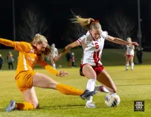 ...during a match between Nebraska and Tennessee 17 Nov 2023 ...during a match between Nebraska and Tennessee 17 Nov 2023. Photo by Nolan Erspamer