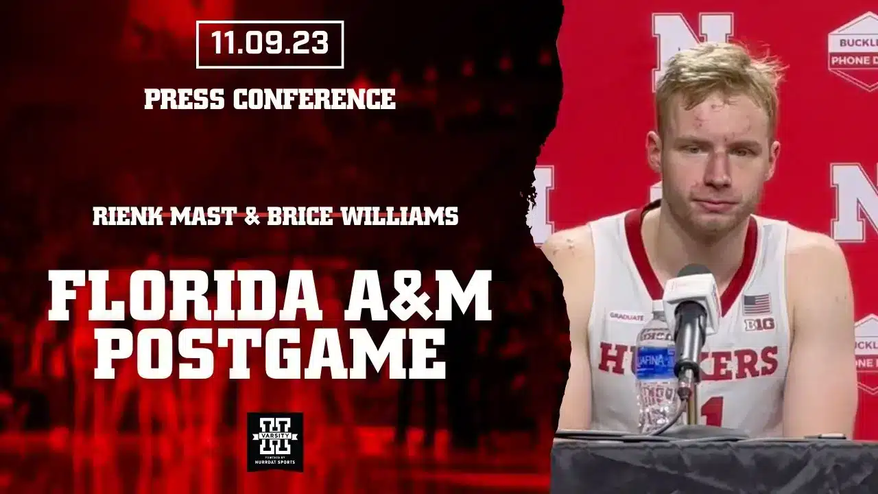 Postgame Press Conference | Nebraska Basketball Takes Down Florida A&M