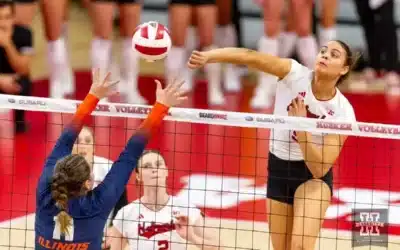 Nebraska Volleyball vs Illinois Photos – 11/12/2023