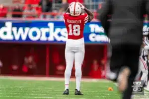 Nebraska Cornhuskers defensive lineman Princewill Umanmielen