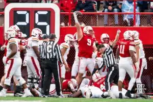 Nebraska Cornhuskers defensive lineman Ty Robinson