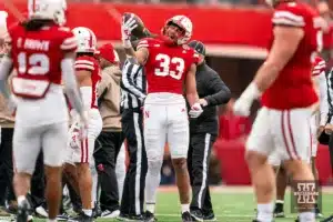 Nebraska Cornhuskers linebacker Javin Wright