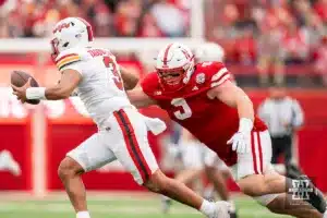 Nebraska Cornhuskers defensive lineman Ty Robinson