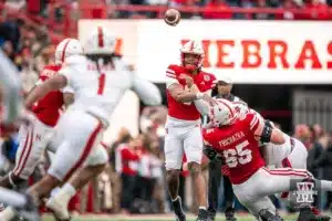 Nebraska Cornhuskers quarterback Jeff Sims