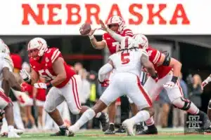 Nebraska Cornhuskers quarterback Jeff Sims