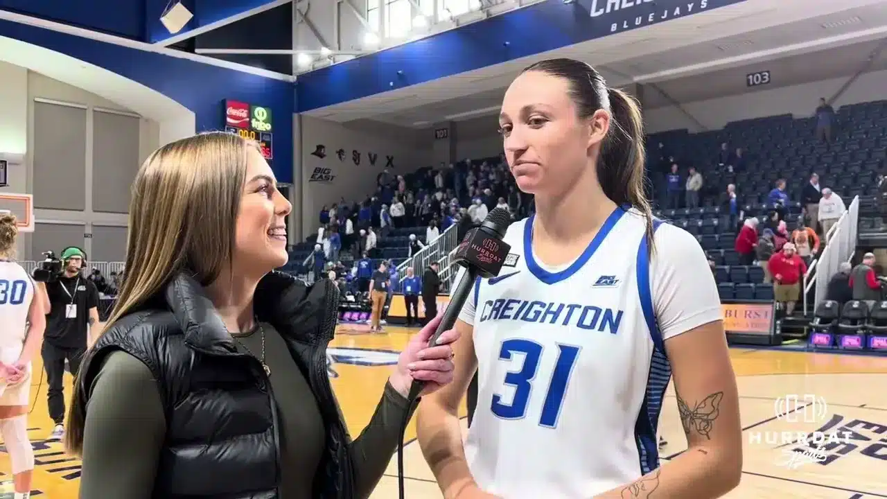 Creighton Women’s Basketball Dominates South Dakota | Emma Ronsiek Postgame Interview