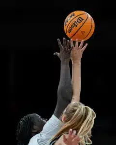 During a game between College of Saint Mary and the UN-Omaha in Omaha, NE on Wednesday November 8th, 2023. . Photo by Eric Francis