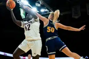 Omaha Mavericks center Lucy Ghaifan