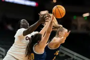 Omaha Mavericks center Lucy Ghaifan