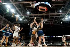 Omaha Mavericks center Lucy Ghaifan