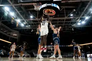 Omaha Mavericks center Lucy Ghaifan