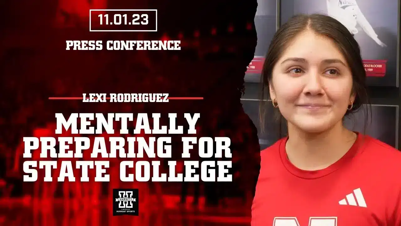 Lexi Rodriguez Discusses Team Chemistry Ahead Of Matchup With Penn State | Nov. 1, 2023